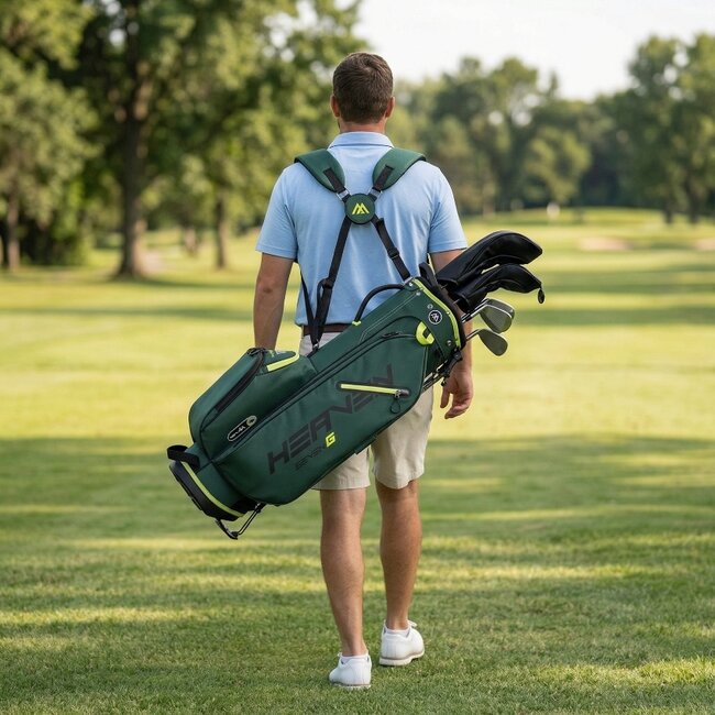 Big Max Heaven Seven G Stand Bag groen lime