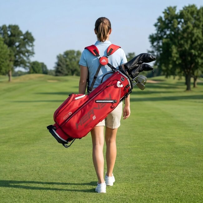 Big Max Heaven Seven G Stand Bag Rood