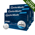 TaylorMade Distance+ golfballen wit voordeel set – 3 dozen