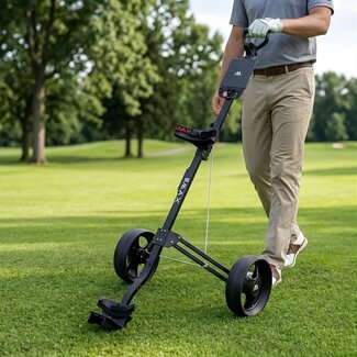 Big Max Golf Big Max Basic 2 Wheel Trolley Zwart