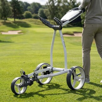 Big Max Golf Big Max Blade IP 2 3 Wheel Trolley Wit grijs