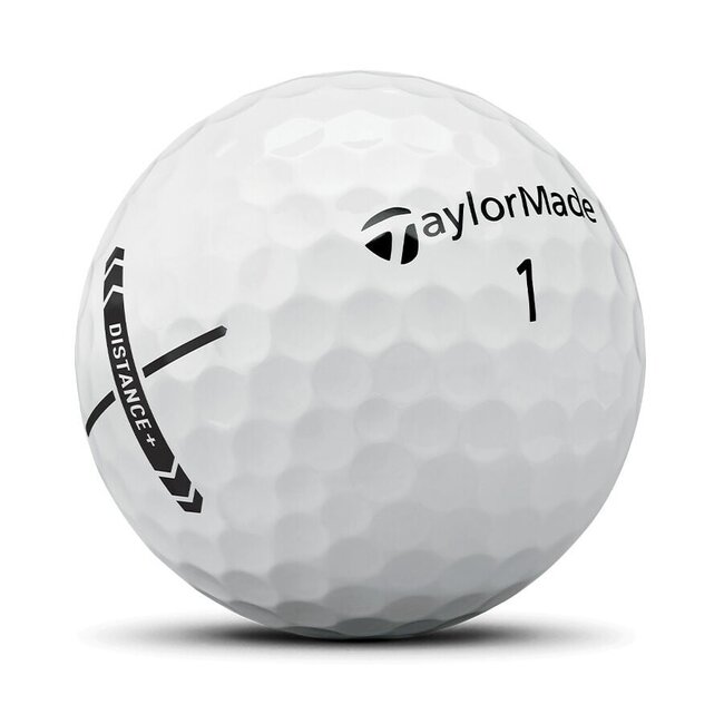 TaylorMade Distance+ golfballen wit voordeelbundel – 4 dozen golfballen