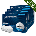 TaylorMade Distance+ golfballen wit voordeelbundel – 4 dozen golfballen