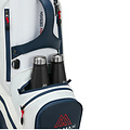 Big Max Drilite Tour 2 cart bag wit rood navy