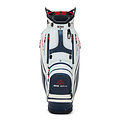 Big Max Drilite Tour 2 cart bag wit rood navy