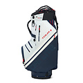 Big Max Drilite Tour 2 cart bag wit rood navy