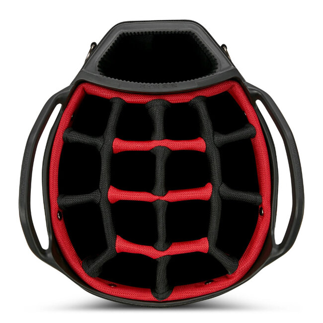 Big Max Drilite Tour 2 cart bag wit rood navy