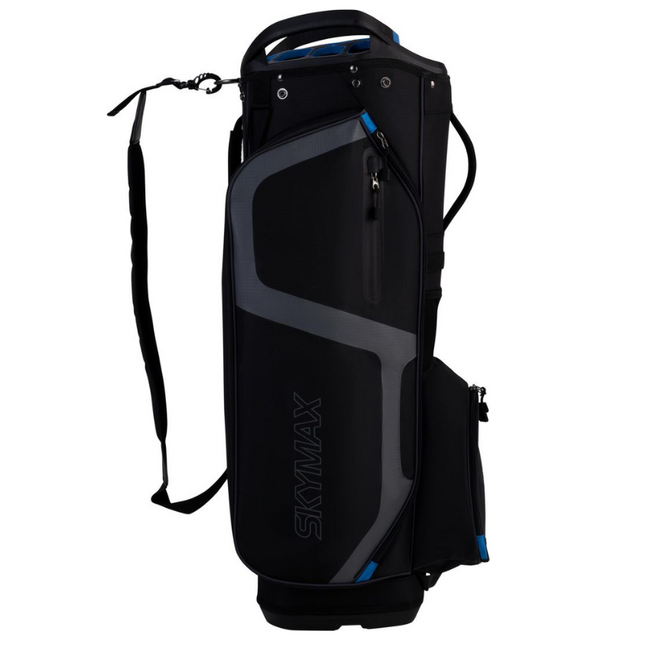 Skymax Cartbag 9,5 Inch zwart blauw grijs