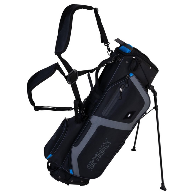 Skymax Stand Bag 9 inch zwart blauw grijs