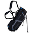 Skymax Stand Bag 9 inch lichtgewicht standbag zwart blauw grijs met 14-vaks en 7 vakken