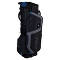 Skymax Stand Bag 9 inch lichtgewicht standbag zwart blauw grijs met 14-vaks en 7 vakken
