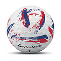 TaylorMade SpeedSoft ink blauw rood golfbal