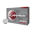 TaylorMade TP5X Stripe 2026 golfbal wit