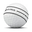 TaylorMade TP5X Stripe 2026 golfbal wit
