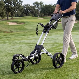 Fastfold Fastfold Flex 360 Golftrolley met 3 wielen wit