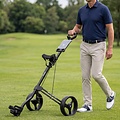 Fastfold Eco 2 Wheel Trolley Zwart
