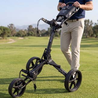 Fastfold Fastfold Smart 3 Wheel Trolley charcoal zwart