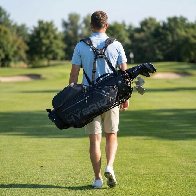 Big Max Drilite Hybrid plus Standbag zwart