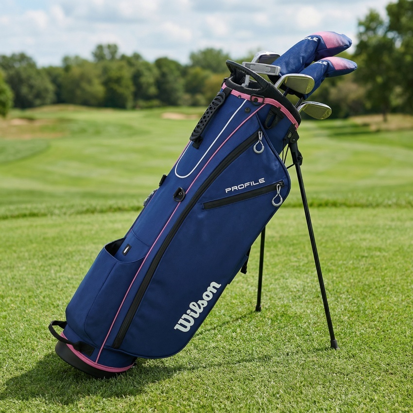 Wilson Graphite set RH standbag Halve Bestel nu
