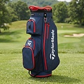 TaylorMade Pro Cart Bag Navy Rood