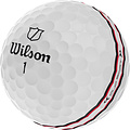 Wilson Duo Soft golfbal Wit Track 360° voordeelbundel – 4 dozen golfballen