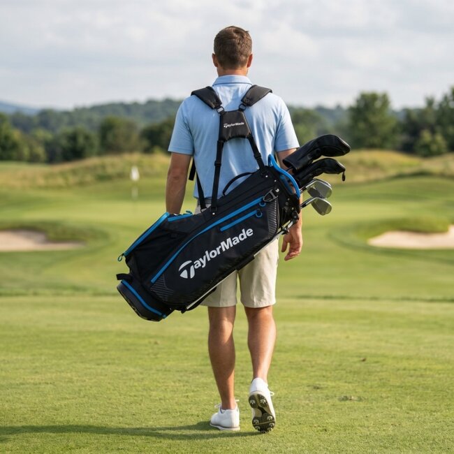 Taylormade Standbag Pro Stand Zwart blauw
