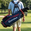 Taylormade Standbag Pro Stand navy rood