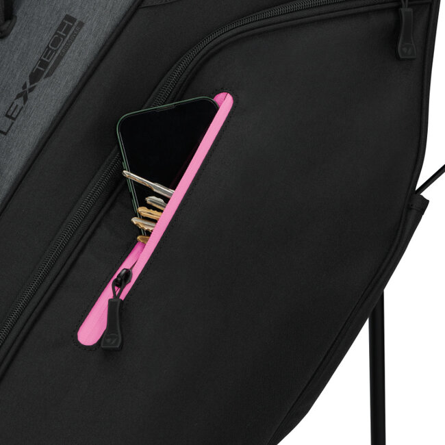 TaylorMade FlexTech Crossover Stand Bag Grijs roze