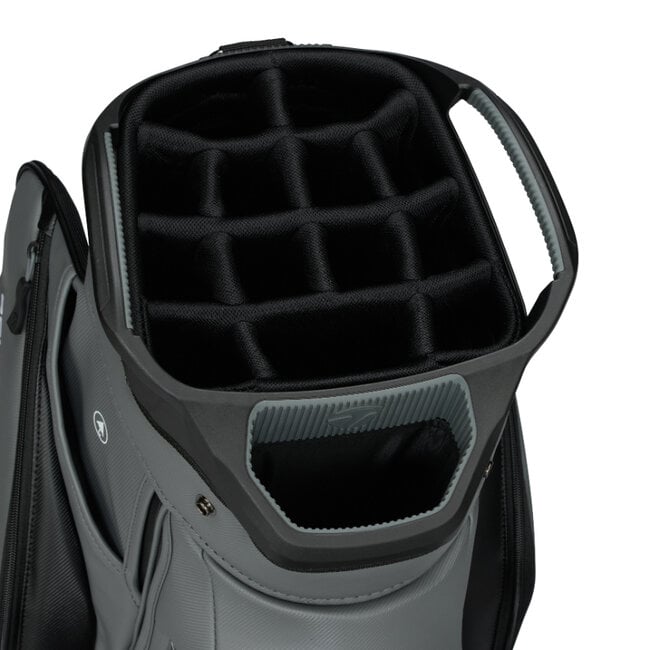 TaylorMade Cart Bag Deluxe zwart grijs