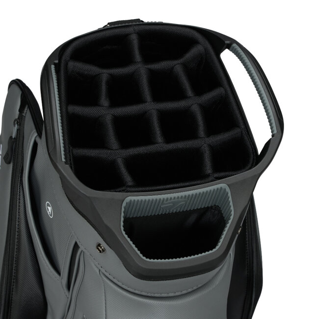 TaylorMade Deluxe Cart Bag zwart grijs