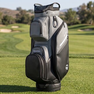 TaylorMade TaylorMade Deluxe Cart Bag zwart grijs