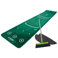 Pure 2Improve Dual Grain Putting Mat With Broom