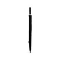 Big Max Aqua Golfparaplu Zwart Charcoal