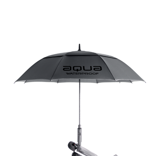 Big Max Aqua Golfparaplu charcoal zilver