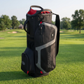 Skymax Cartbag 9,5 Inch zwart rood grijs