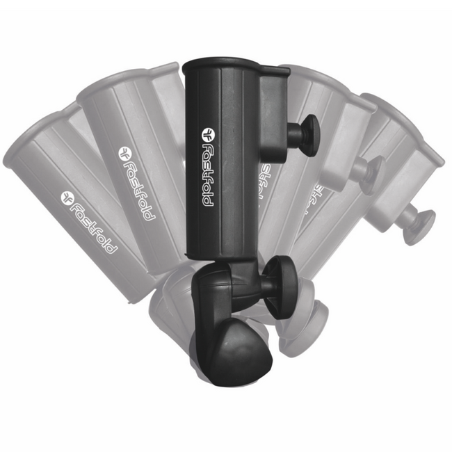 Fastfold parapluhouder voor golftrolley
