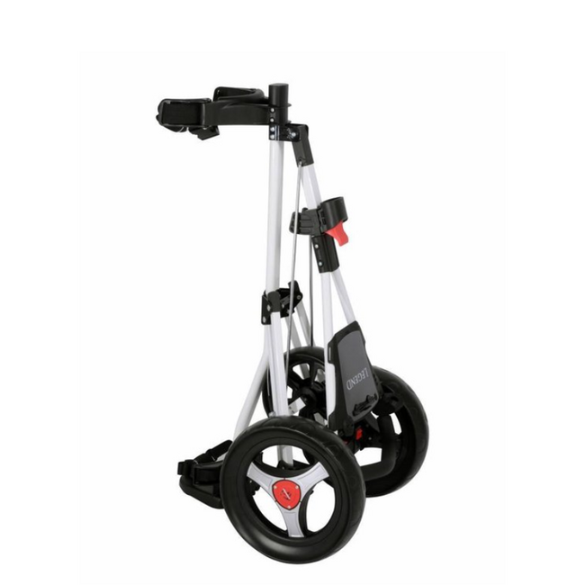 Fastfold Trimaster 3-wiel golftrolley zwart