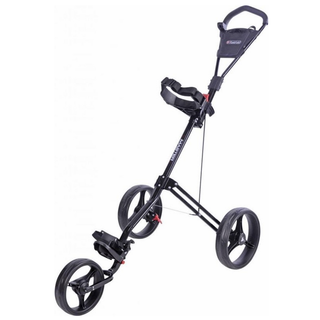 Fastfold Trimaster 3-wiel golftrolley zwart