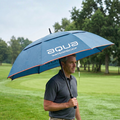 Big Max Aqua Golfparaplu Blauw Oranje