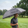 Big Max Aqua Golfparaplu charcoal zilver