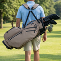 Big Max Dri Lite Hybrid Prime stand bag taupe