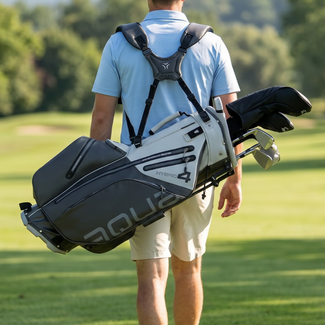 Big Max Golf Big Max Aqua Hybrid 4 Stand Bag grijs