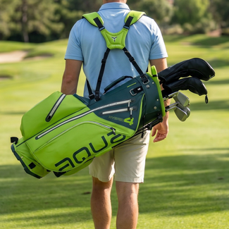 Big Max Golf Big Max Aqua Hybrid 4 Stand Bag groen