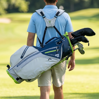Big Max Golf Big Max Aqua Hybrid 4 Stand Bag navy