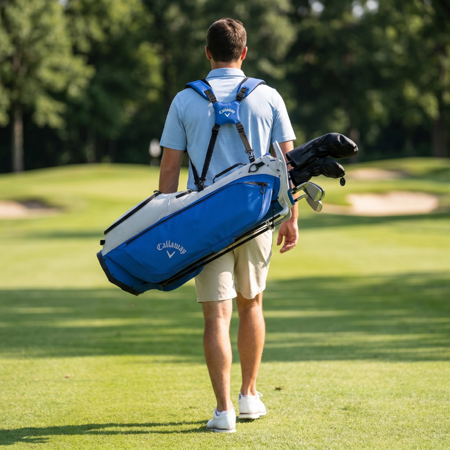 Callaway Fairway C standbag zilver neptune