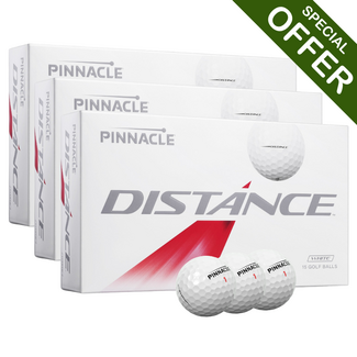 Pinnacle Pinnacle Distance golfballen wit 4 dozen