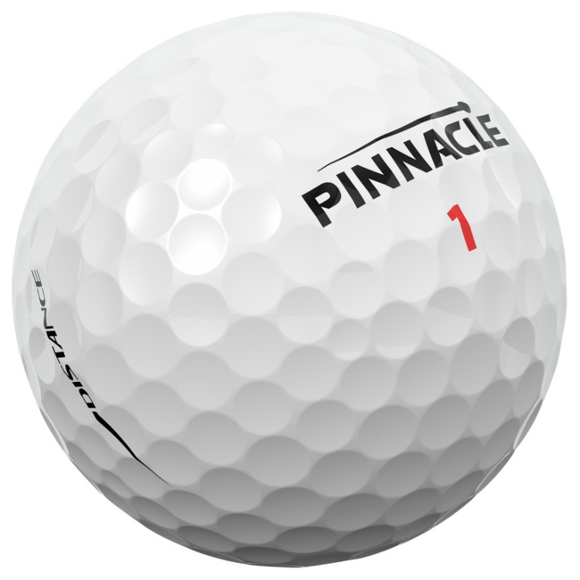 Pinnacle Distance witte golfballen voordeelbundel 4 dozen 60 ballen