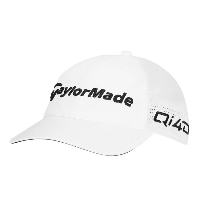 TaylorMade golf giftset met witte pet zwarte handdoek en borstel