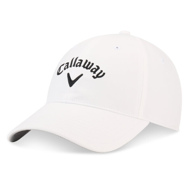 Callaway witte golf cadeauset met pet handdoek en borstel