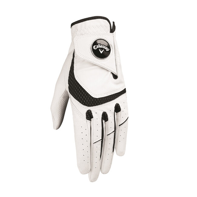 Callaway Syntech synthetische golfhandschoen wit links of rechts